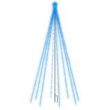 Vidaxl led-kerstboom binnen buiten 576 leds 3,6 m blauw
