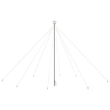 Vidaxl led-kerstboom binnen buiten 800 leds koud wit 5 m