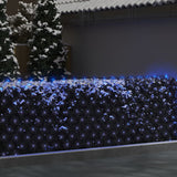 Vidaxl kerstnetverlichting 544 led's binnen en buiten 4x4 m blauw