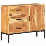 Vidaxl dressoir 88x30x73 cm massief acaciahout