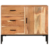 Vidaxl dressoir 88x30x73 cm massief acaciahout