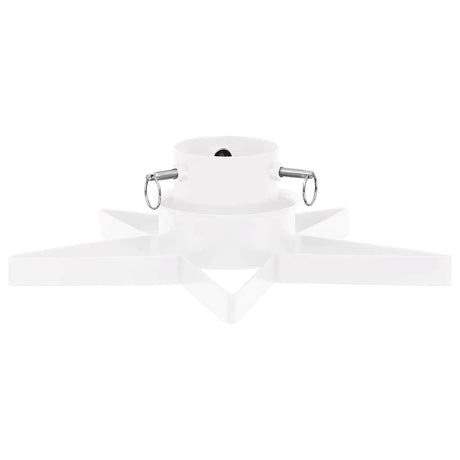 Vidaxl kerstboomstandaard 47x47x13,5 cm wit