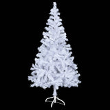 VidaXL Kunstkerstboom met verlichting en kerstballen 380 takken 150 cm