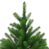 VidaXL Kunstkerstboom met verlichting en kerstballen 120 cm groen