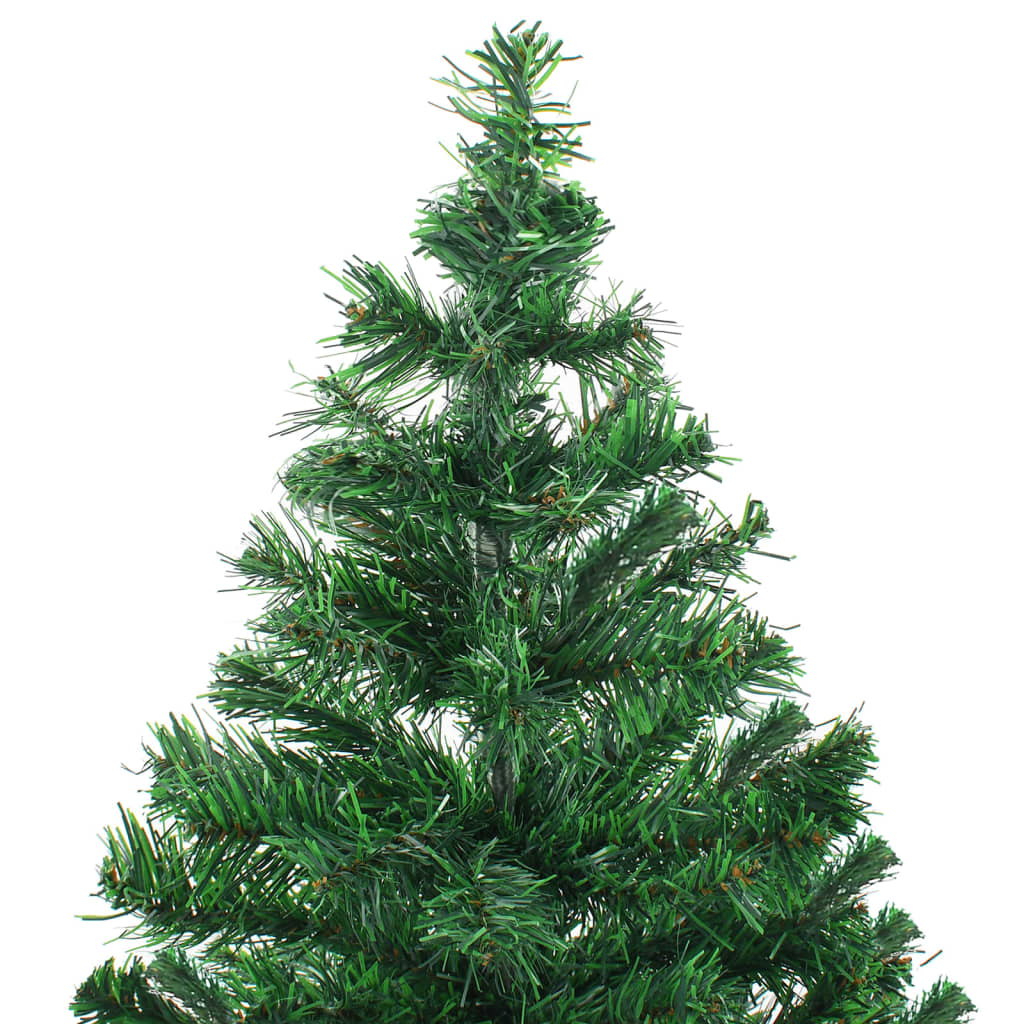 VidaXL Kunstkerstboom met verlichting en kerstballen 380 takken 150 cm