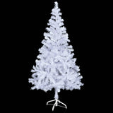 VidaXL Kunstkerstboom met verlichting en kerstballen 230 takken 120 cm