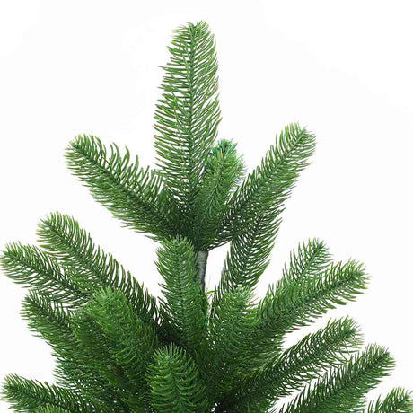 Vidaxl kunstkerstboom met verlichting en kerstballen 150 cm groen