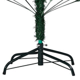 Vidaxl kunstkerstboom met verlichting en kerstballen 150 cm pvc groen