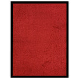 VidaXL Deurmat 40x60 cm rood