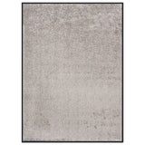 Vidaxl deurmat 60x80 cm grijs