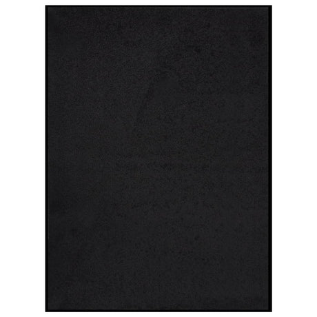 Vidaxl deurmat 60x80 cm zwart