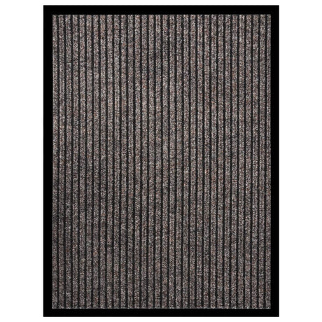 Vidaxl deurmat 60x80 cm gestreept beige