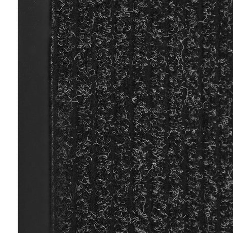 Vidaxl deurmat 60x80 cm gestreept antracietkleurig