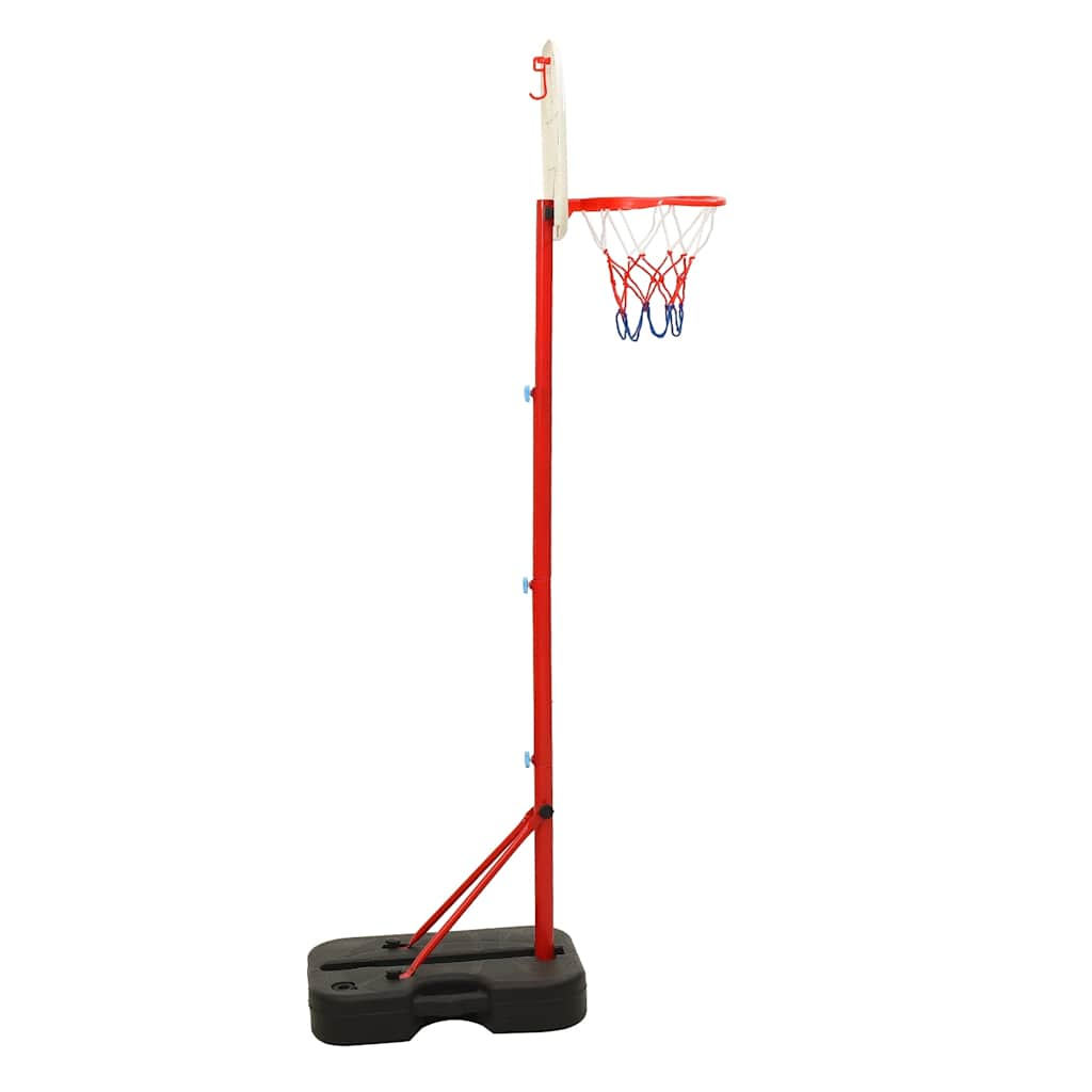 Vidaxl basketbalset draagbaar verstelbaar 138,5-166 cm