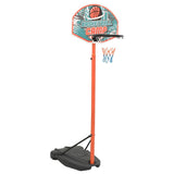 Vidaxl basketbalset draagbaar verstelbaar 180-230 cm