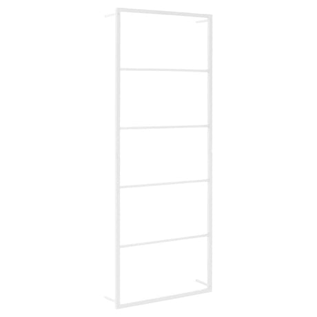 Vidaxl handdoekenrek wit 45x10x115 cm staal