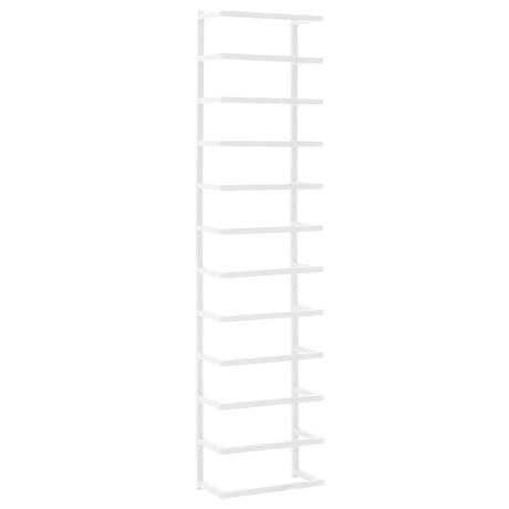 Vidaxl handdoekenrek 24x12x96 cm staal wit