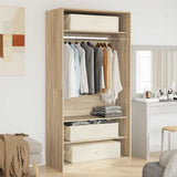 Vidaxl opbergbox 70x40x18 cm stof crèmekleurig
