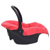 VidaXL Babyautostoel 42x65x57 cm rood