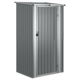 Vidaxl tuinschuur 118,5x97x209,5 cm gegalvaniseerd staal grijs