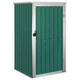 Vidaxl tuinschuur 88x89x161 cm gegalvaniseerd staal groen