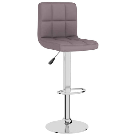 Vidaxl barkruk stof taupe