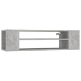 Vidaxl tv-hangmeubel 100x30x26,5 cm bewerkt hout betongrijs