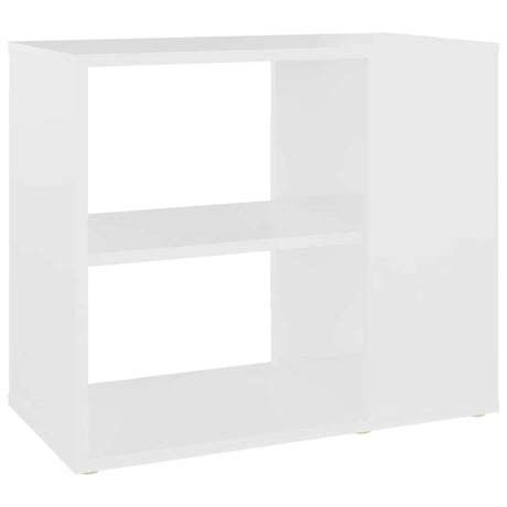 Vidaxl bijzetkast 60x30x50 cm bewerkt hout wit