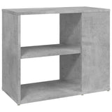 Vidaxl bijzetkast 60x30x50 cm bewerkt hout betongrijs