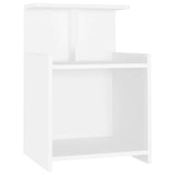 Vidaxl nachtkastjes 2 st 40x35x60 cm bewerkt hout wit