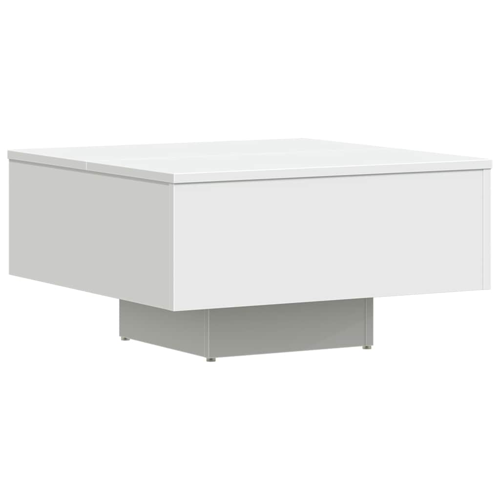 Vidaxl salontafel 60x60x31,5 cm bewerkt hout wit