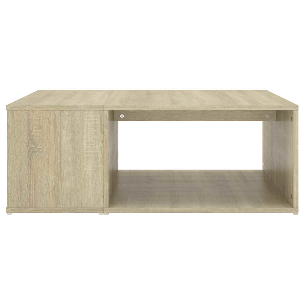 Vidaxl salontafel 90x67x33 cm bewerkt hout sonoma eikenkleurig