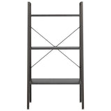 Vidaxl opbergmeubel met 3 lagen 56x35x108 cm zwart