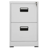 Vidaxl archiefkast 46x62x72,5 cm staal lichtgrijs