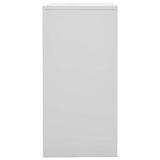 Vidaxl lockerkast 90x45x92,5 cm staal lichtgrijs en groen