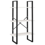 Vidaxl opbergrek 60x30x105 cm massief grenenhout wit