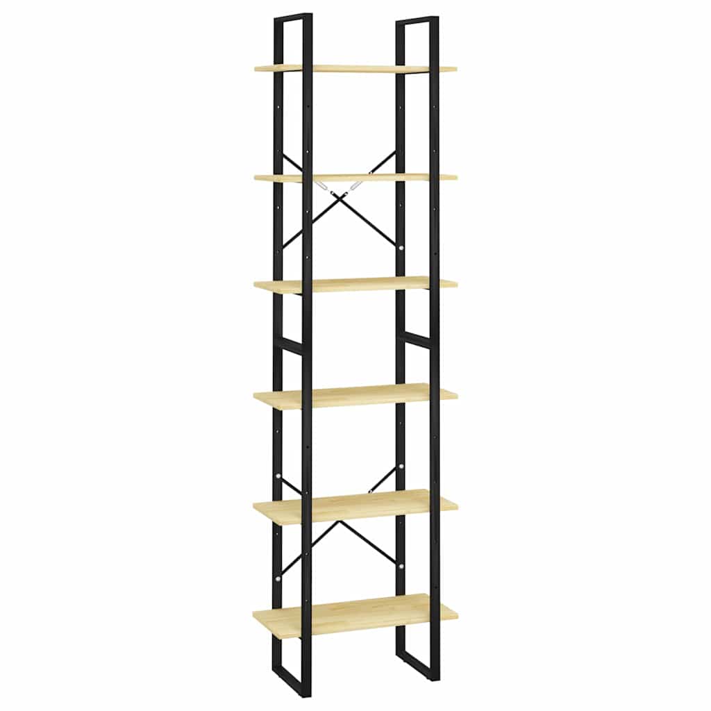 Vidaxl opbergrek 60x30x210 cm massief grenenhout