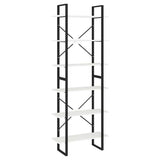 Vidaxl hoge kast 80x30x210 cm massief grenenhout wit