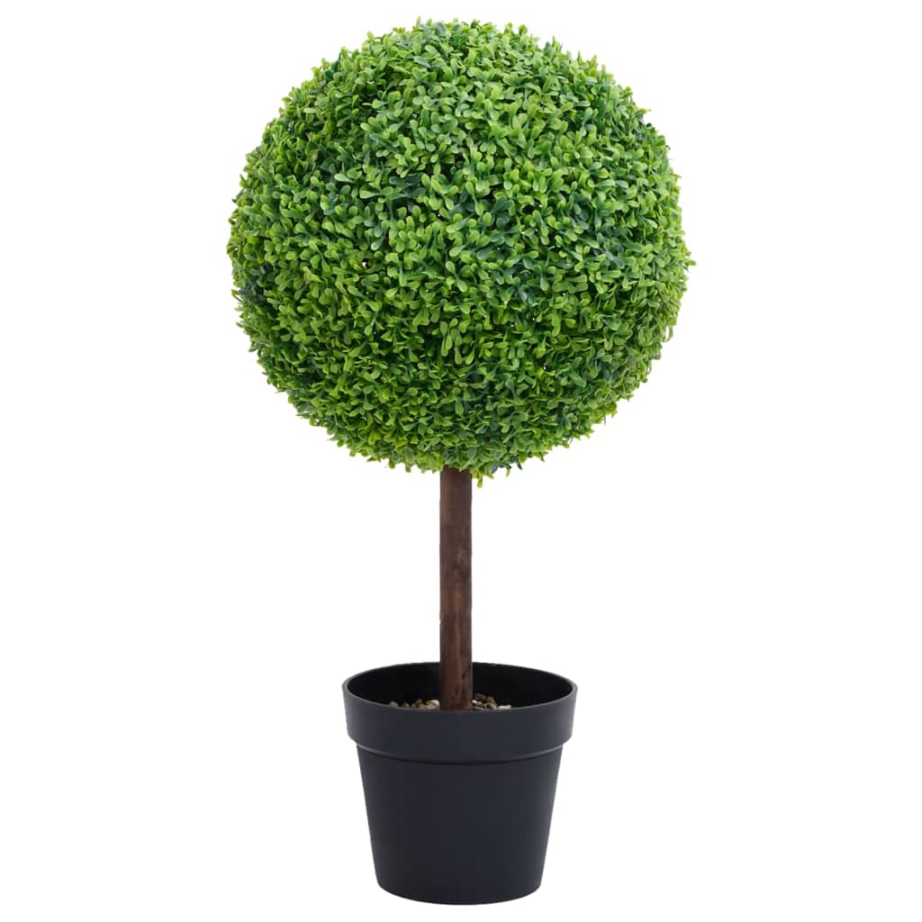 Vidaxl kunstplant met pot buxus bolvorming 71 cm groen