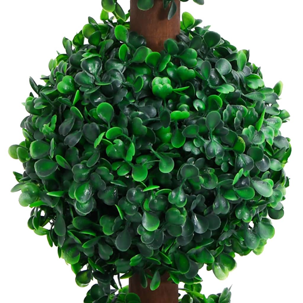 Vidaxl kunstplant met pot buxus bolvorming 90 cm groen