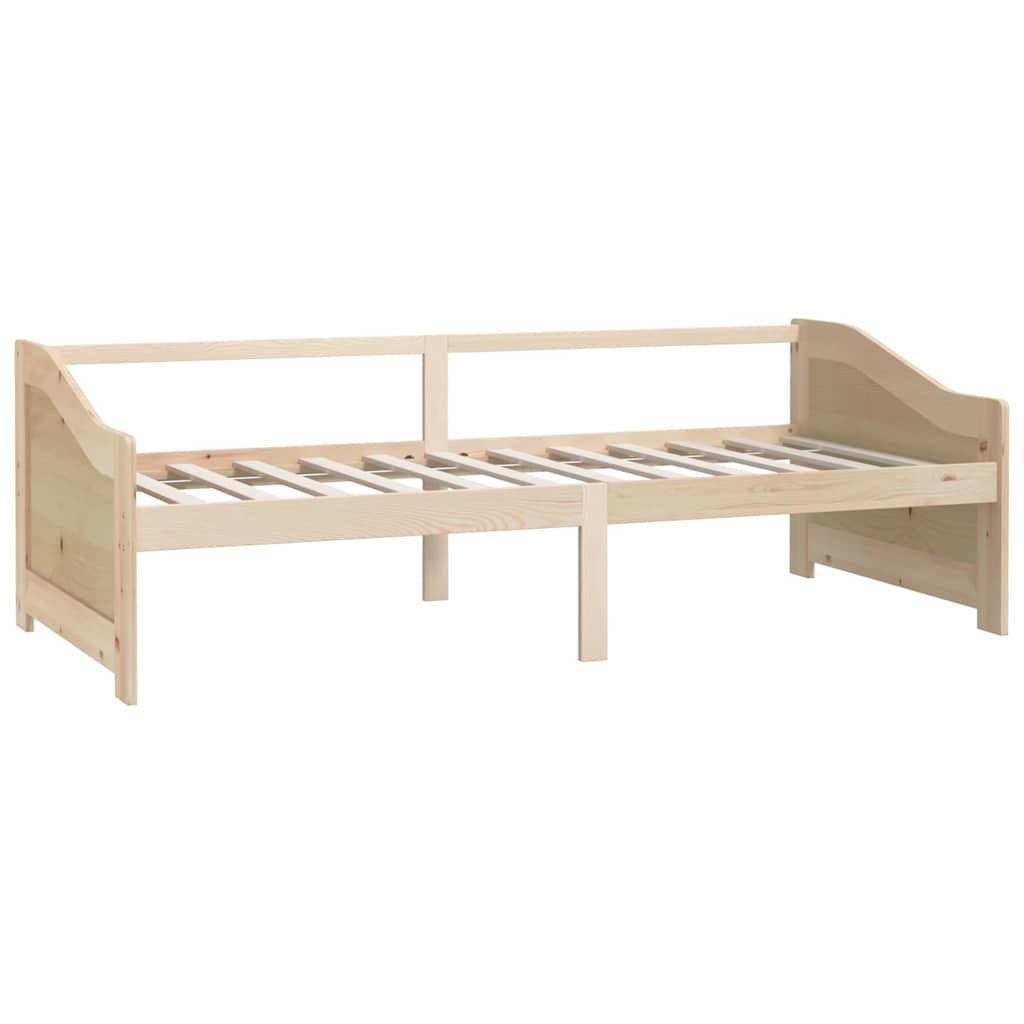 Vidaxl bedbank 3-zits massief grenenhout 90x200 cm