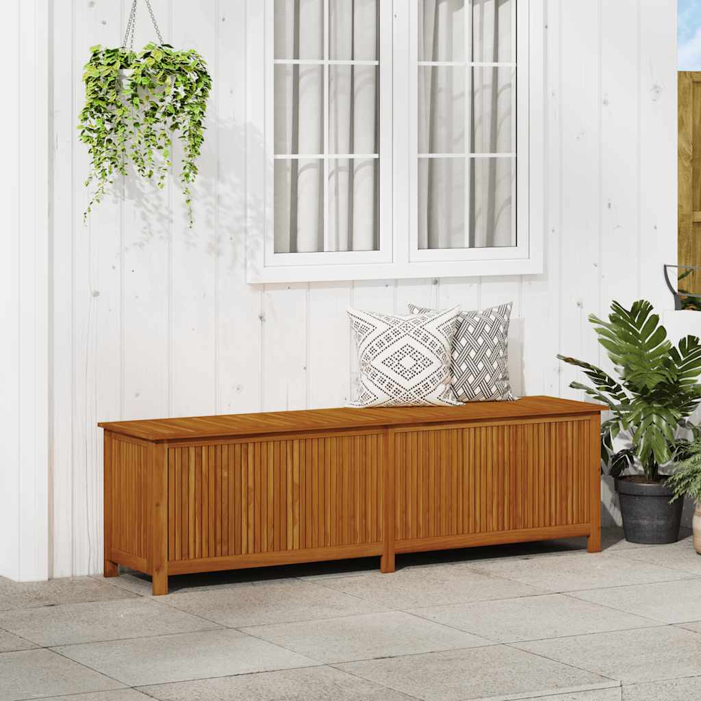 Vidaxl tuinbox 200x50x58 cm massief acaciahout