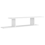 Vidaxl tv-wandschap 125x18x23 cm bewerkt hout wit