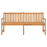 Vidaxl tuinbank 180 cm massief teakhout