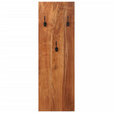 Vidaxl wandkapstokken 2 st 36x3x110 cm massief acaciahout
