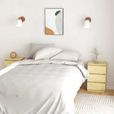 Vidaxl nachtkastjes 2 st 40x29,5x64 cm massief grenenhout