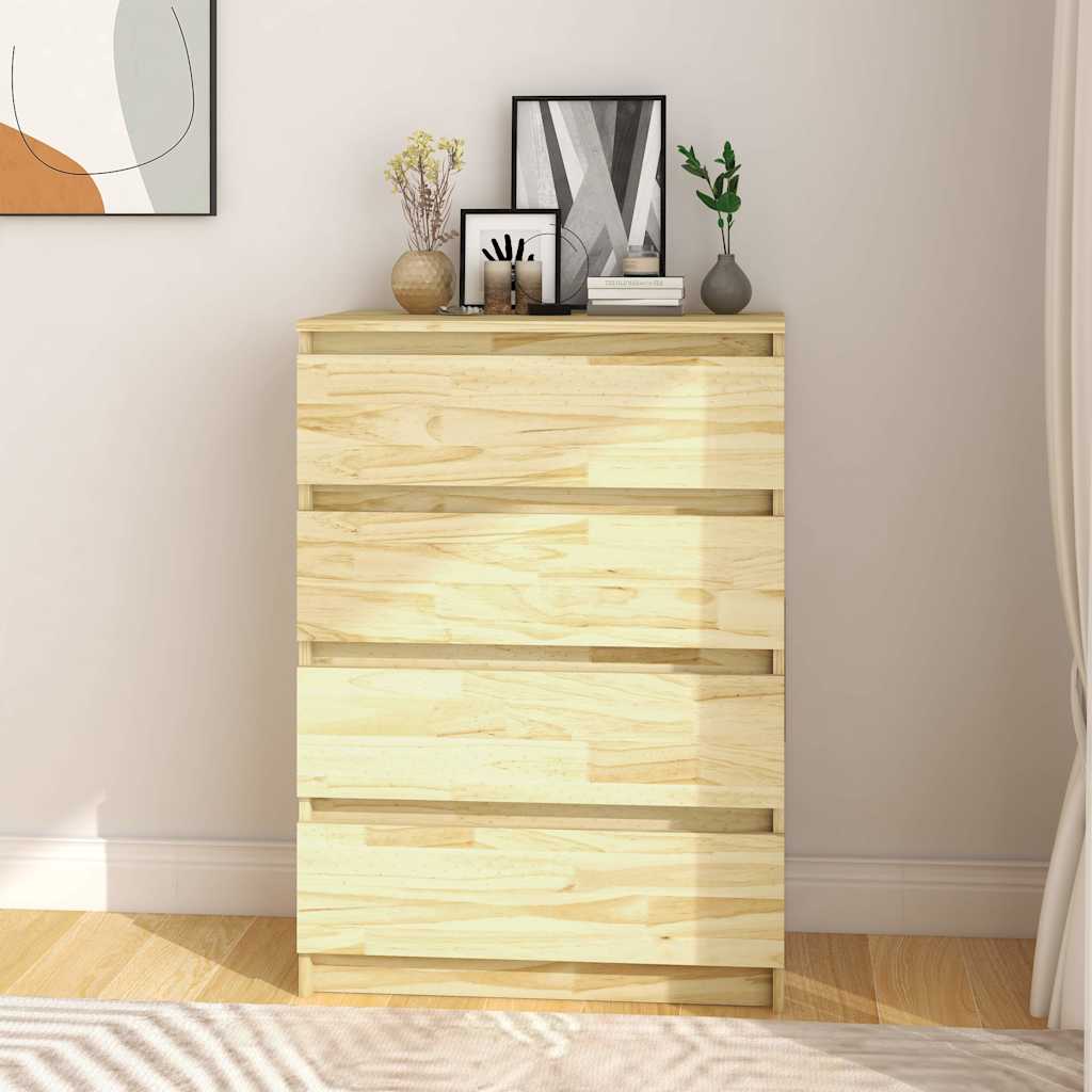 Vidaxl bijzetkast 60x36x84 cm massief grenenhout