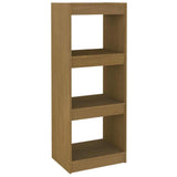 Vidaxl boekenkast kamerscherm 40x30x103,5 cm grenenhout honingbruin