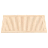 Vidaxl kastdeuren met lamellen 4 st 99,3x49,4 cm massief grenenhout
