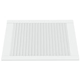 Vidaxl kastdeuren met lamellen 2 st 69x49,4 cm massief grenenhout wit